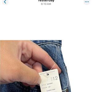 Nwt vintage Liz Claiborne Jeans PETITE 12 100% COTTON mom jeans